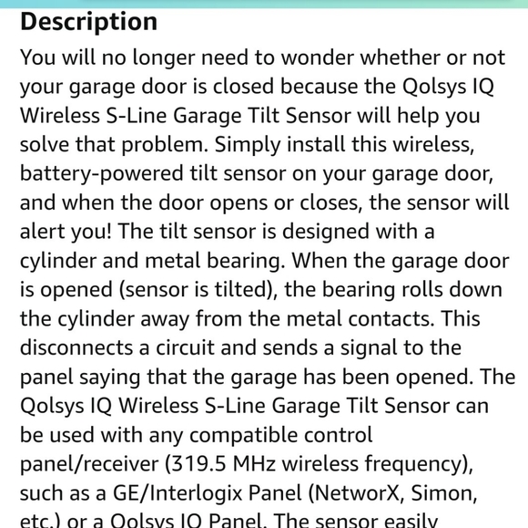Wireless Garage Tilt Sensor - Picture 4 of 4